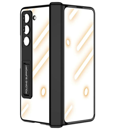 Transparent Case with Kickstand & Hinge Protection for Galaxy Z Fold6
