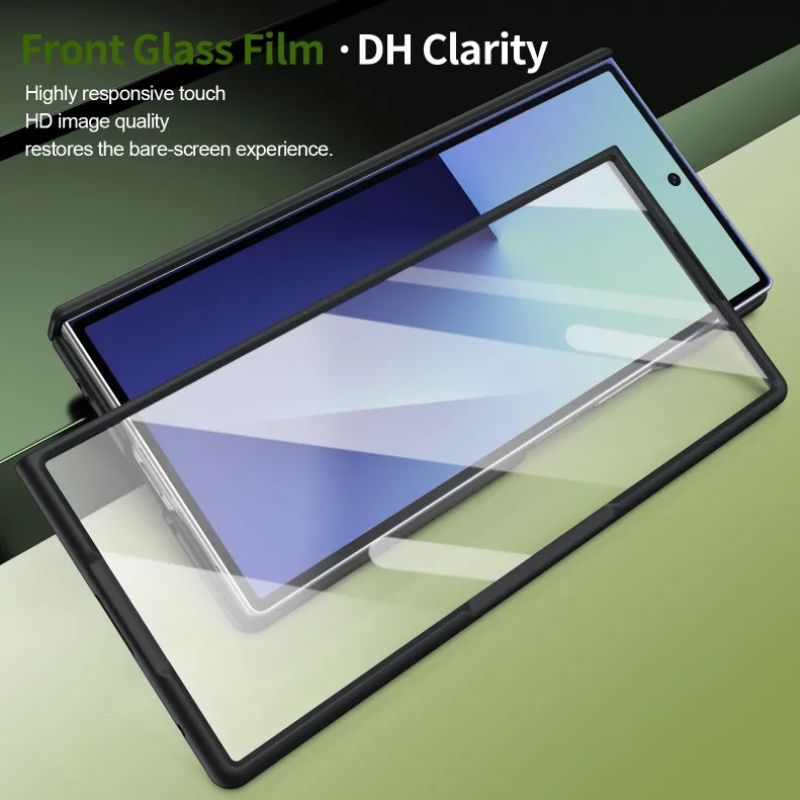 Galaxy Z Fold6 Premium Leather Case – Metal Kickstand | Slim & Stylish