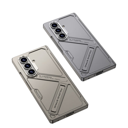 Galaxy Z Fold7 GKK Matte Leather Folding With Stand Case