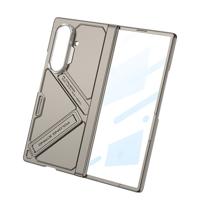 Galaxy Z Fold7 GKK Matte Leather Folding With Stand Case