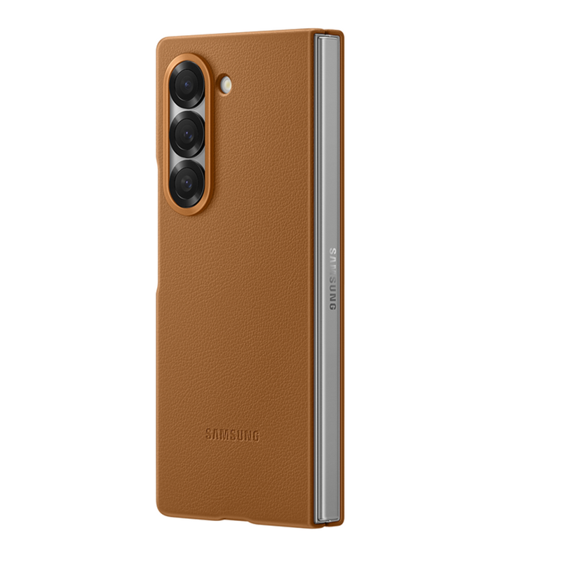 Galaxy Z Fold7 Kindsuit Premium Leather Back Case