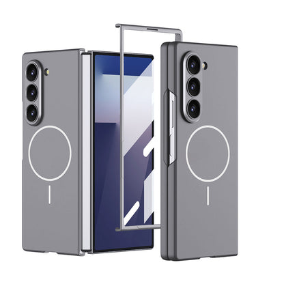 Galaxy Z Fold7 Ultra Thin Matte Case with Camera Protection | Front & Back 360° Shield