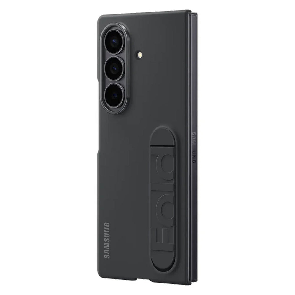 Galaxy Z Fold7 Silicone Stand Case – Shockproof, Slim & Hands-Free Kickstand Cover