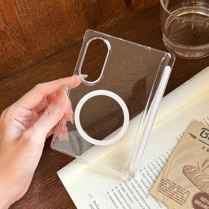 Galaxy Z Fold8 MagSafe Shockproof Transparent Clear Case