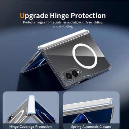 Galaxy Z Fold8 MagSafe Shockproof Transparent Clear Case