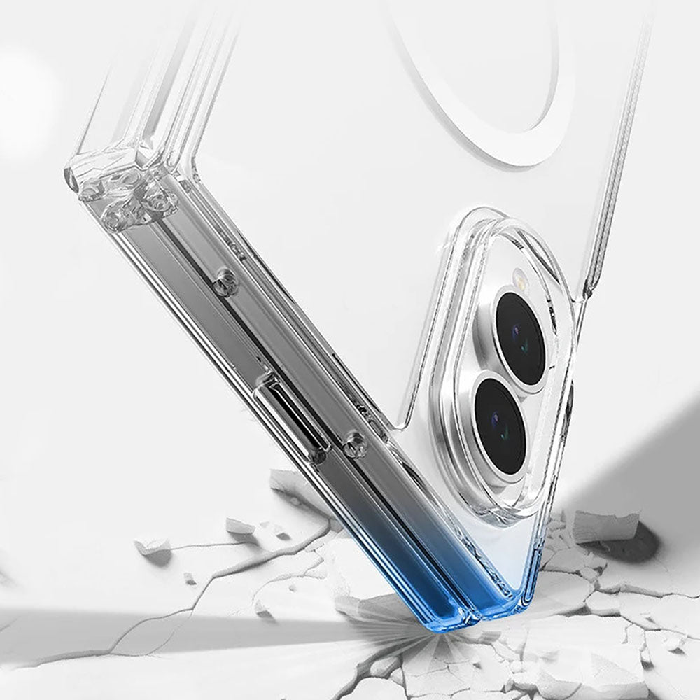 Galaxy Z Fold8 MagSafe Shockproof Transparent Clear Case