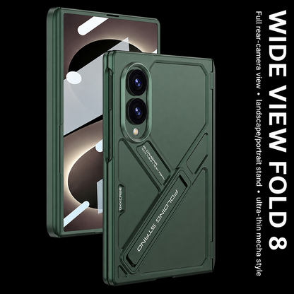 Galaxy Z Fold8 GKK Matte Leather Folding With Stand Case