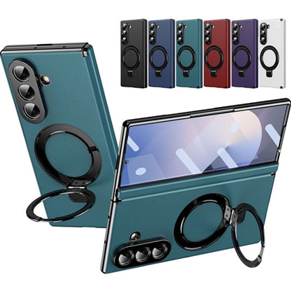 Galaxy Z Fold8 Ultra Premium Leather Case – Metal Kickstand | Slim & Stylish