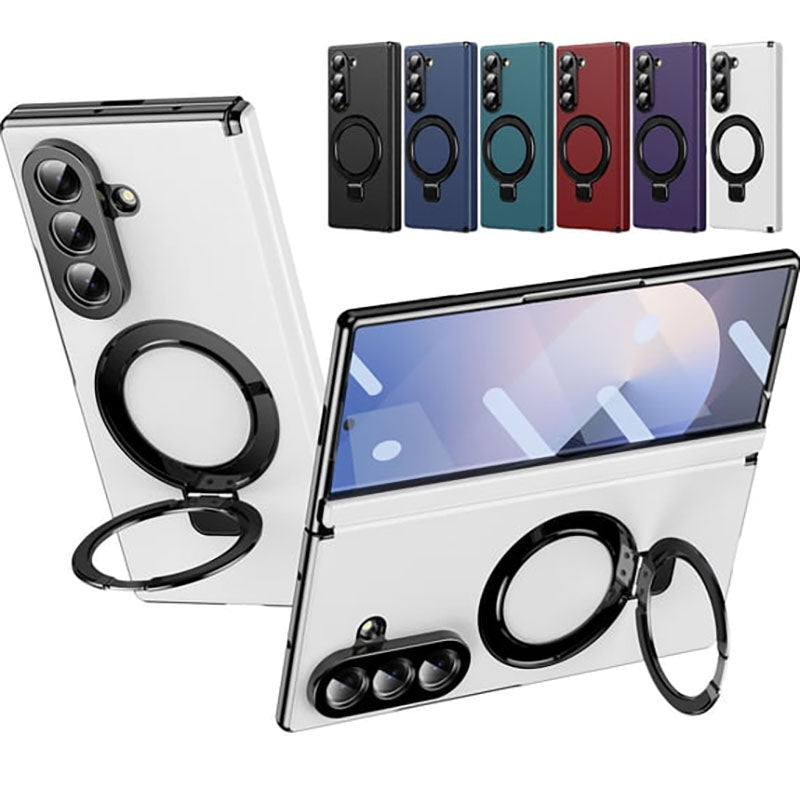 Galaxy Z Fold8 Ultra Premium Leather Case – Metal Kickstand | Slim & Stylish