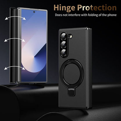 Galaxy Z Fold8 Ultra Premium Leather Case – Metal Kickstand | Slim & Stylish