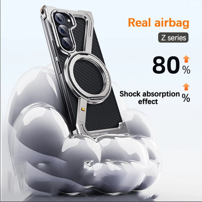 Galaxy Z Fold7 Frameless Shockproof Magnetic Ring Slim Protection Case