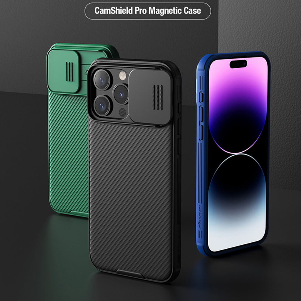 iPhone 15 Series Camshield Shockproof Business Back Case- Black