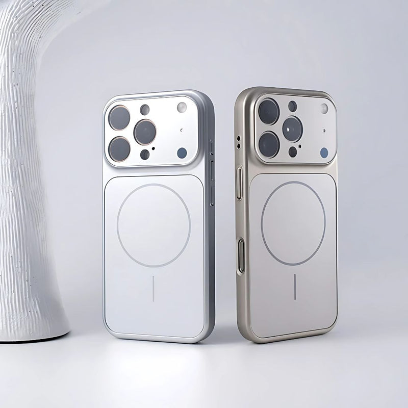 iPhone 17 Pro & Pro Max Metal Converter Case – New MagSafe Design for iPhone 13/14/15/16/17 Series