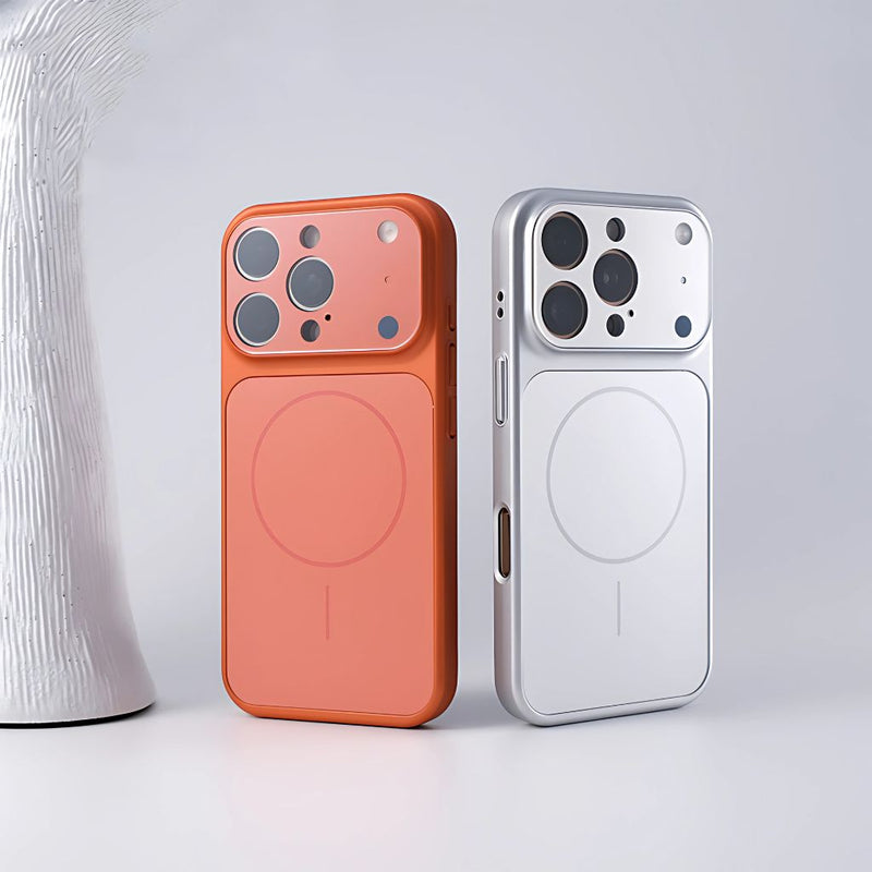 iPhone 17 Pro & Pro Max Metal Converter Case – New MagSafe Design for iPhone 13/14/15/16/17 Series