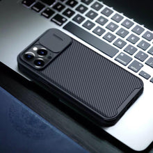 Load image into Gallery viewer, iPhone 15 Series Camshield Shockproof Business Back Case- Black
