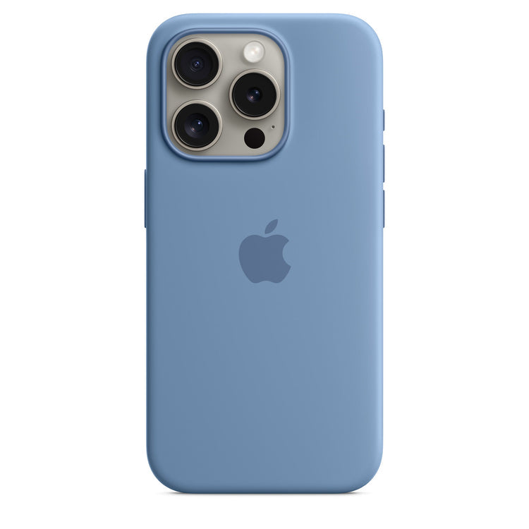 iPhone 15 Series Original Silicone Case With Magsafe (IC Animation Working)