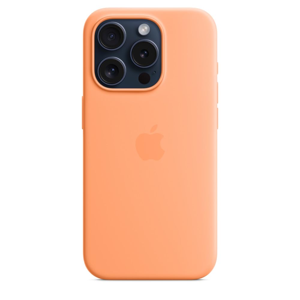iPhone 15 Series Original Silicone Case With Magsafe (IC Animation Working)