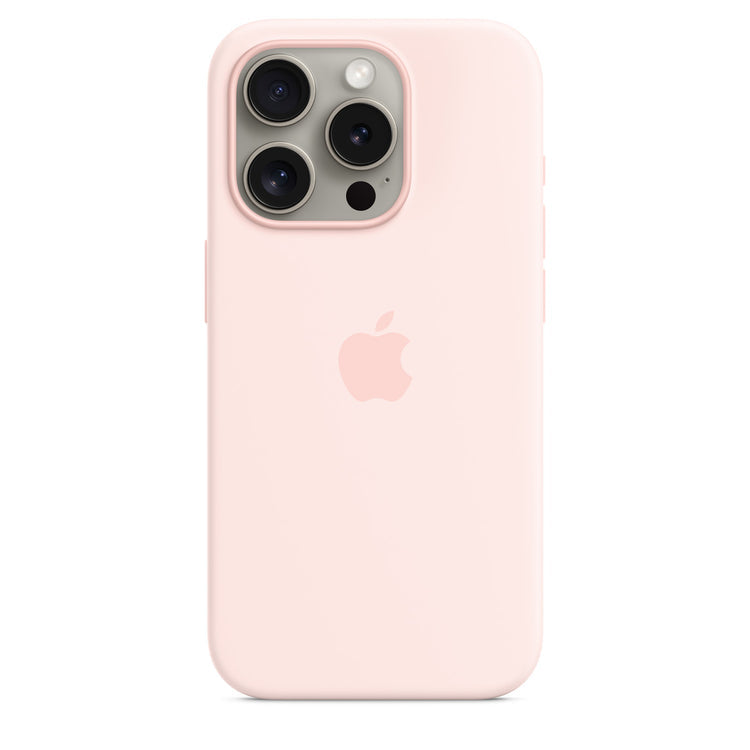 iPhone 15 Series Original Silicone Case With Magsafe (IC Animation Working)