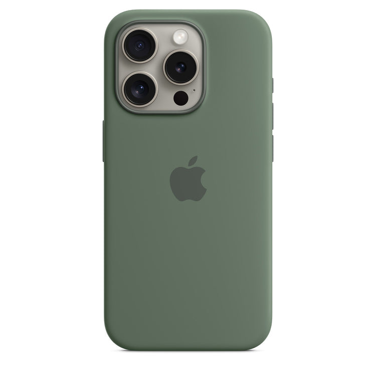 iPhone 15 Series Original Silicone Case With Magsafe (IC Animation Working)