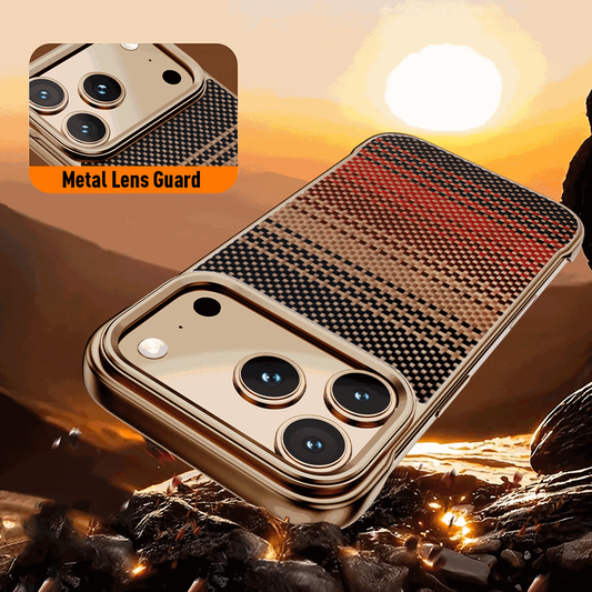iPhone 17 Series Ultra-Slim Aramid Woven MagSafe Case – Premium Lightweight Protection
