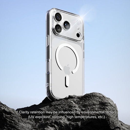 iPhone 17 Series Clarity Anti Yellow with MagSafe  Case