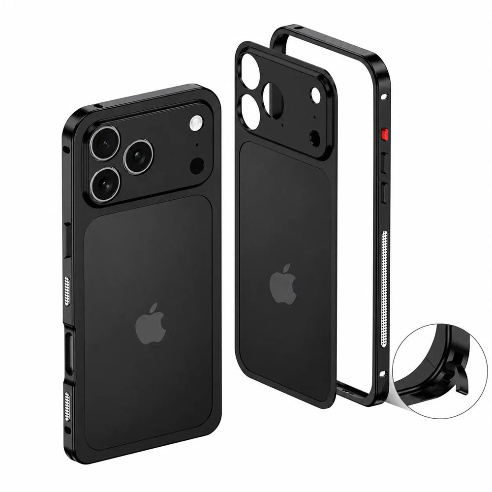 iPhone 13/14/15/16 Series to iPhone 17 Pro/ iPhone 17 Pro Max Converter with Side Bumper | Camera & Frame Upgrade Kit