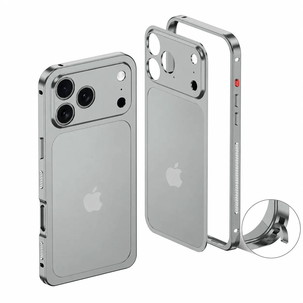 iPhone 13/14/15/16 Series to iPhone 17 Pro/ iPhone 17 Pro Max Converter with Side Bumper | Camera & Frame Upgrade Kit