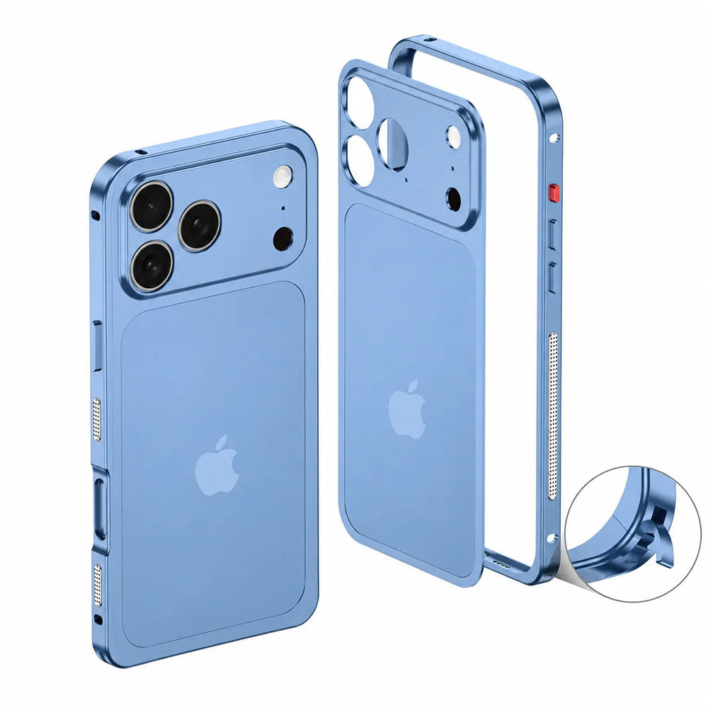 iPhone 13/14/15/16 Series to iPhone 17 Pro/ iPhone 17 Pro Max Converter with Side Bumper | Camera & Frame Upgrade Kit