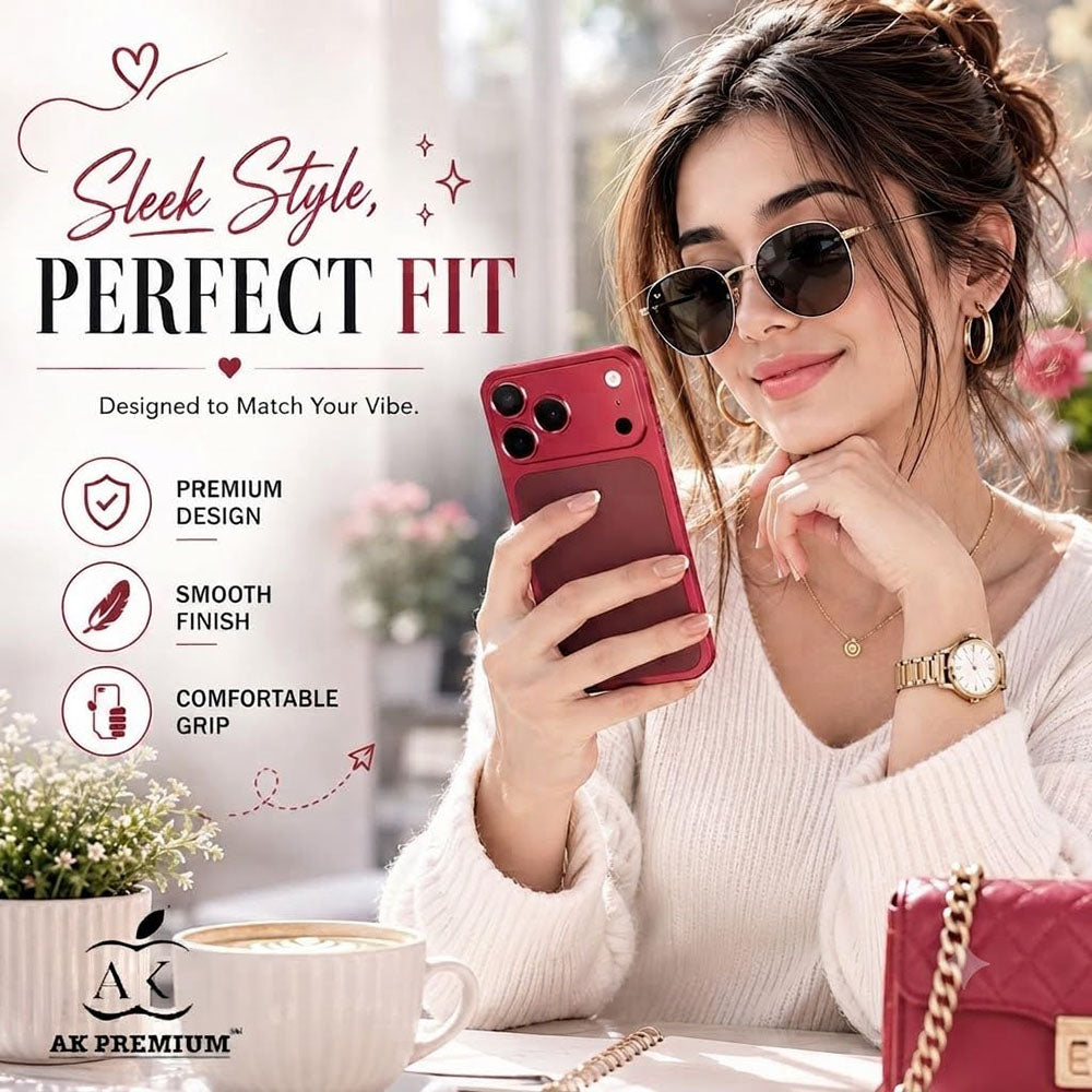 iPhone 13/14/15/16 Series to iPhone 17 Pro/ iPhone 17 Pro Max Converter with Side Bumper | Camera & Frame Upgrade Kit