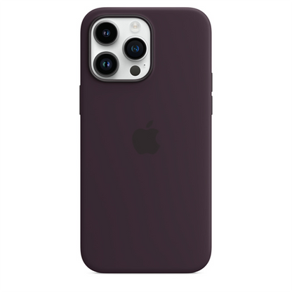 Luxury Silicone Back Case for iPhone Series – Soft, Sleek & Stylish