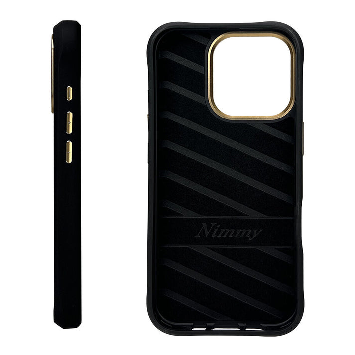 iPhone 16 Series Official Nimmy Gorilla Cool Embroidery Case- BLACK GORILLA