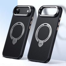 Load image into Gallery viewer, iPhone 17 Series Easy Grip Carbon Texture With Ring Case
