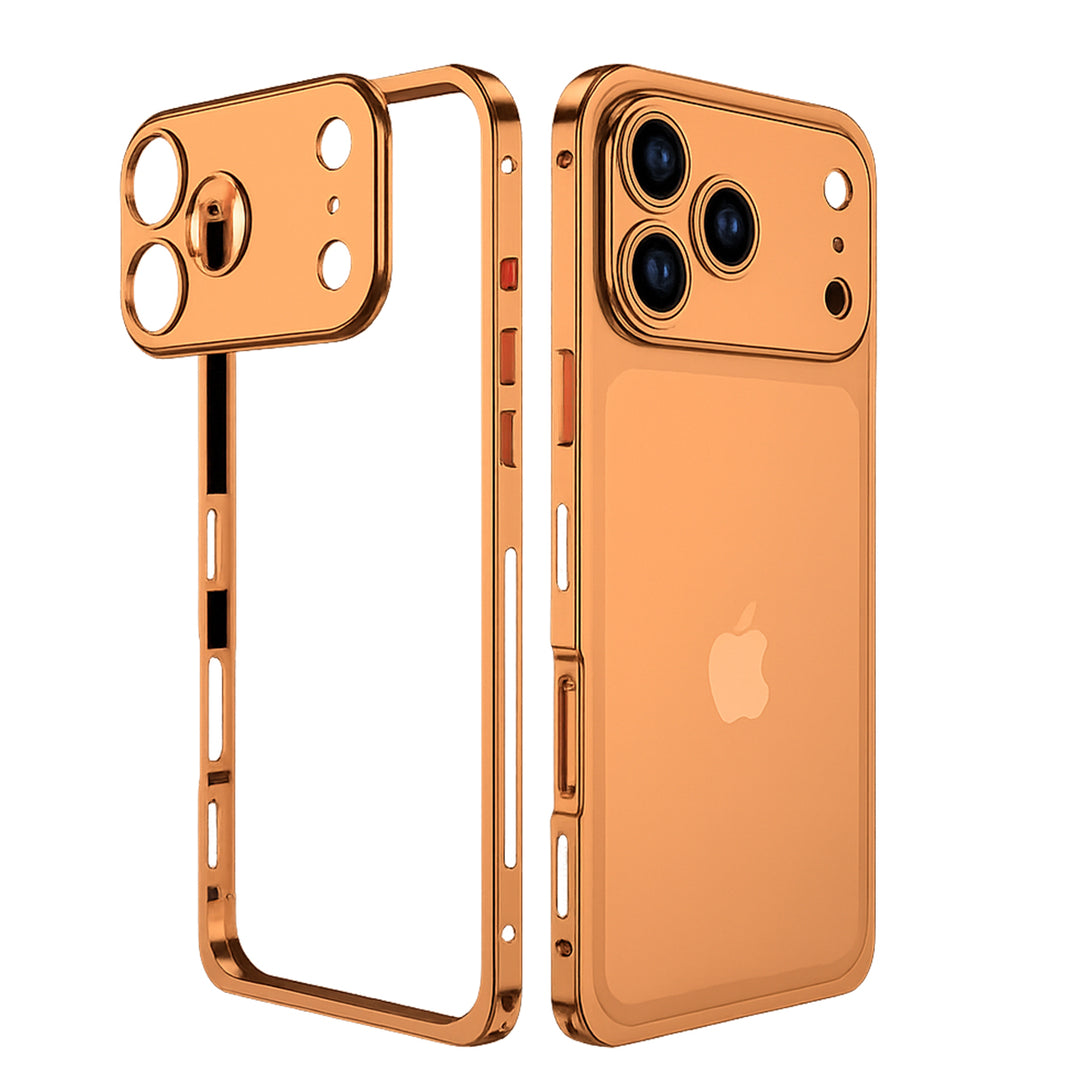 iPhone 13/14/15/16 Series to iPhone 17 Pro/ iPhone 17 Pro Max Converter with Side Bumper | Camera & Frame Upgrade Kit