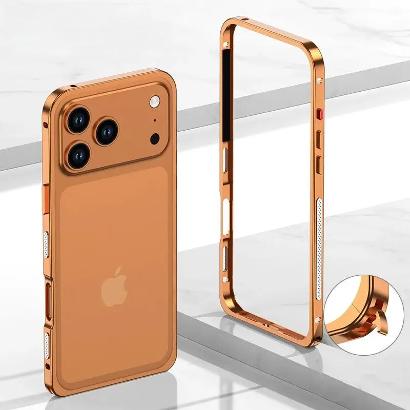 iPhone 13/14/15/16 Series to iPhone 17 Pro/ iPhone 17 Pro Max Converter with Side Bumper | Camera & Frame Upgrade Kit