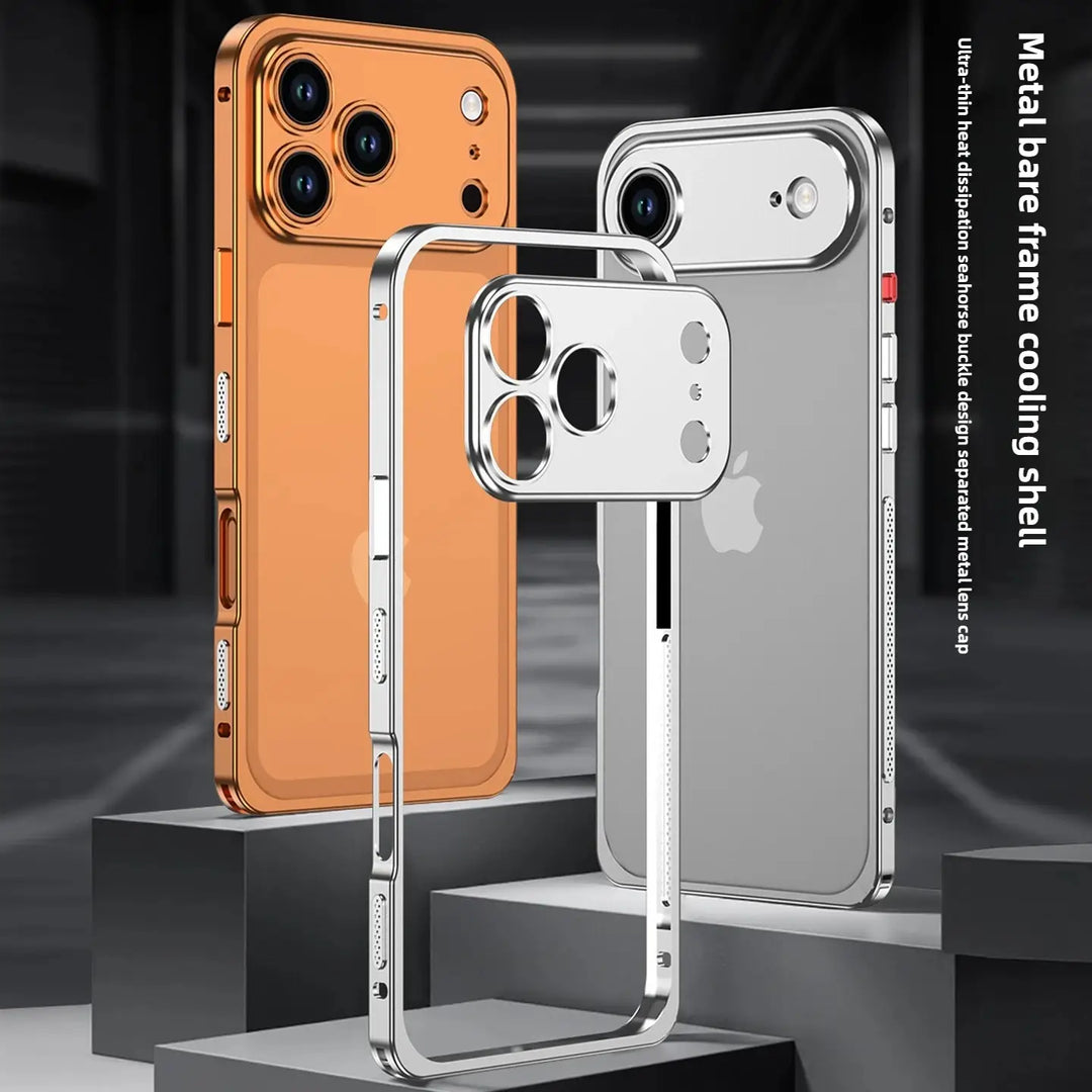iPhone 13/14/15/16 Series to iPhone 17 Pro/ iPhone 17 Pro Max Converter with Side Bumper | Camera & Frame Upgrade Kit
