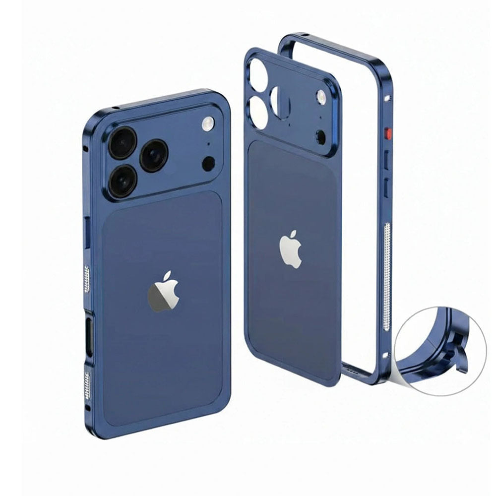 iPhone 13/14/15/16 Series to iPhone 17 Pro/ iPhone 17 Pro Max Converter with Side Bumper | Camera & Frame Upgrade Kit