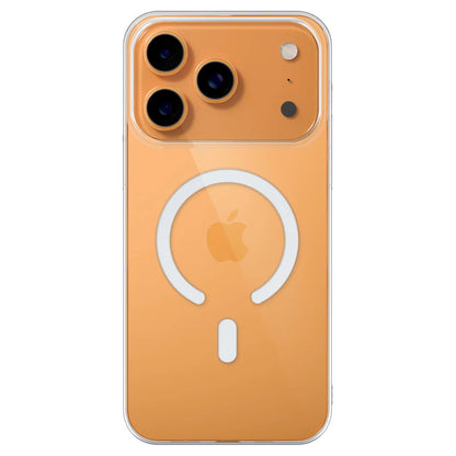 iPhone 17 Series MagSafe Shockproof Transparent Back Case