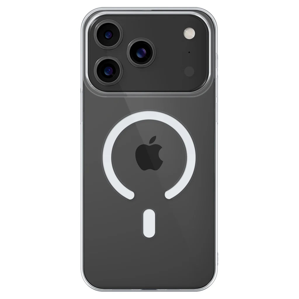 iPhone 17 Series MagSafe Shockproof Transparent Back Case
