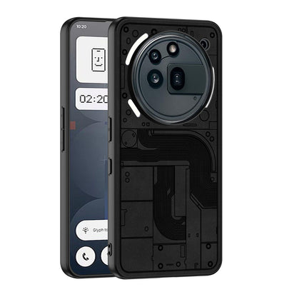 Nothing Phone 3A / 3A Pro GKK Matte Soft‑Touch Shockproof Case – PU + TPU + PC Triple‑Layer Protection