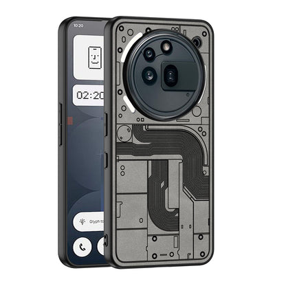Nothing Phone 3A / 3A Pro GKK Matte Soft‑Touch Shockproof Case – PU + TPU + PC Triple‑Layer Protection