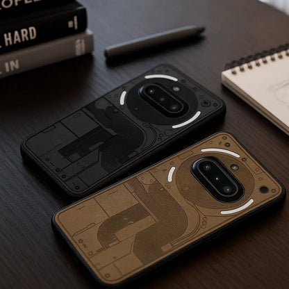 Nothing Phone 3A / 3A Pro GKK Matte Soft‑Touch Shockproof Case – PU + TPU + PC Triple‑Layer Protection