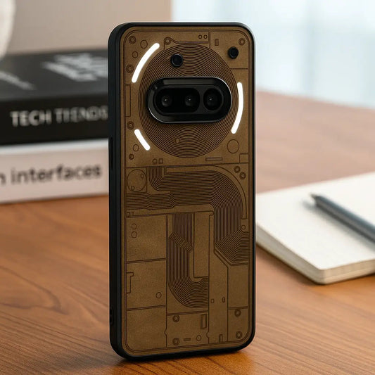 Nothing Phone 3A / 3A Pro GKK Matte Soft‑Touch Shockproof Case – PU + TPU + PC Triple‑Layer Protection