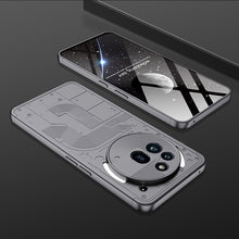 Load image into Gallery viewer, GKK 360° Frosted Splicing Shield Case for Nothing Phone Series – Full Body 3-in-1 Hard Back Cover
