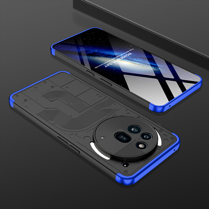 GKK 360° Frosted Splicing Shield Case for Nothing Phone Series – Full Body 3-in-1 Hard Back Cover