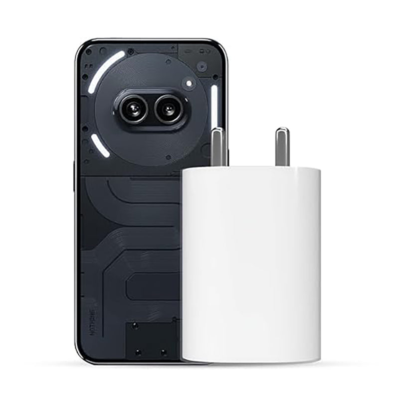 Original Nothing 45W Type-C Fast Charger Adapter – Compatible with Nothing Phone 3a/3a Pro/2/2a/2a Plus/Phone 2 CMF & Phone 1