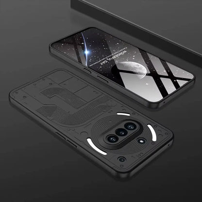 GKK 360° Frosted Splicing Shield Case for Nothing Phone Series – Full Body 3-in-1 Hard Back Cover