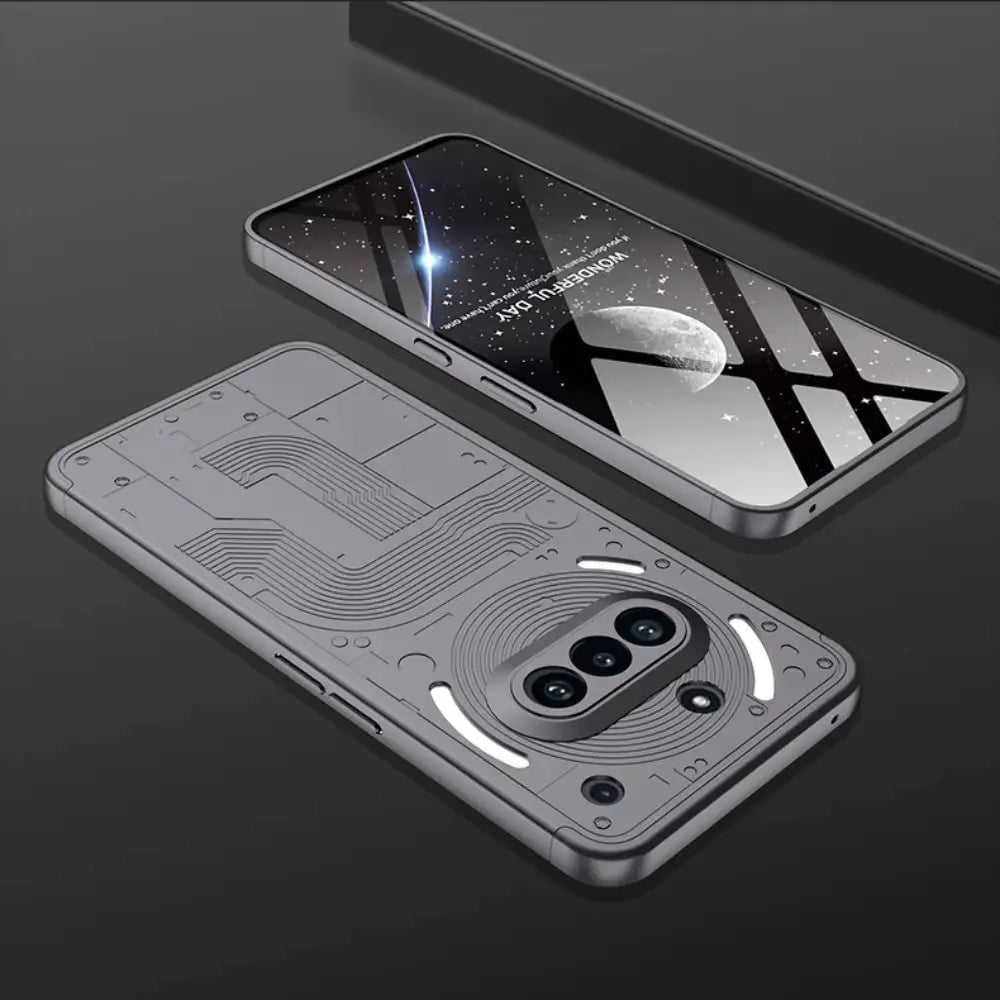 GKK 360° Frosted Splicing Shield Case for Nothing Phone Series – Full Body 3-in-1 Hard Back Cover