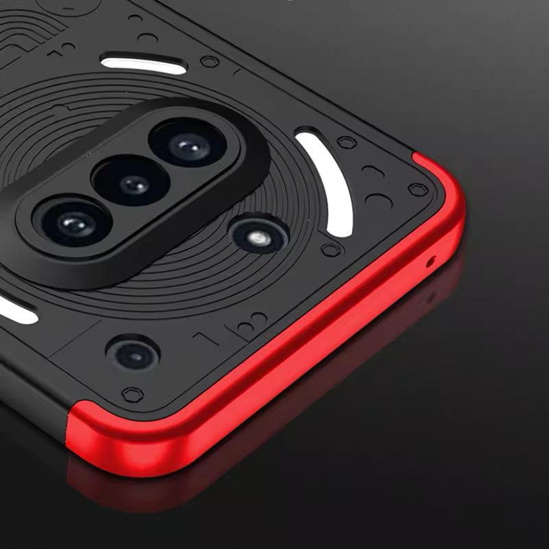 GKK 360° Frosted Splicing Shield Case for Nothing Phone Series – Full Body 3-in-1 Hard Back Cover