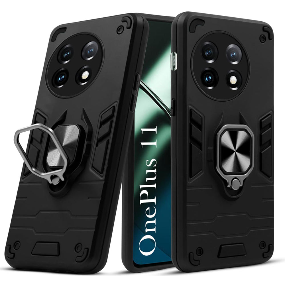 OnePlus Series UAG Shockproof Dual-Layer Armor Case with Kickstand Ring