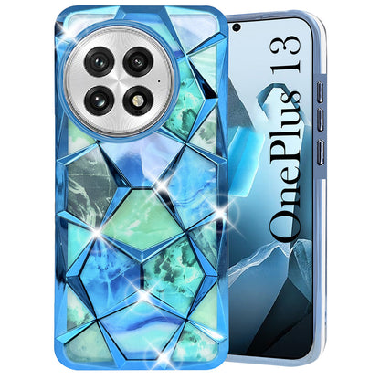 OnePlus Series Glitter Diamond Case – Dual Design Sparkle Back Cover for Stylish Protection